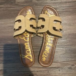 Sam Edelman almond patent sandals